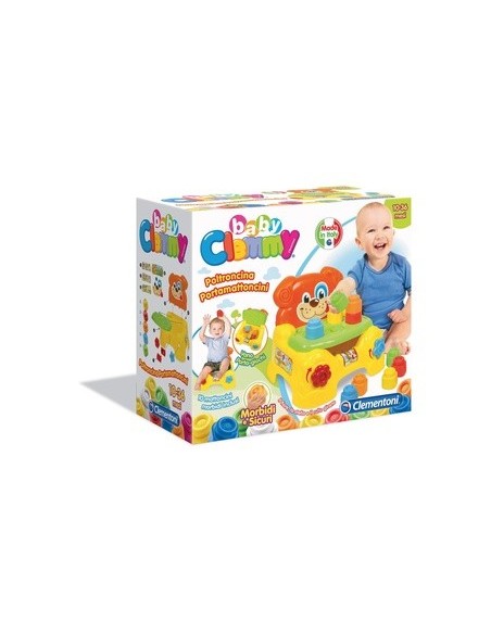 Clementoni Baby Clemmy poltroncina porta mattoncini