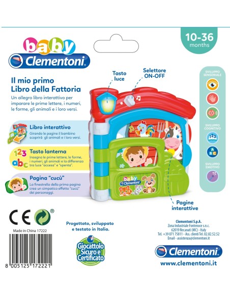 Clementoni My First Farm Book