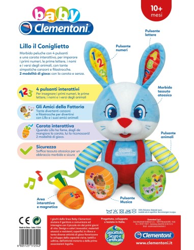 Clementoni Lillo il Coniglietto