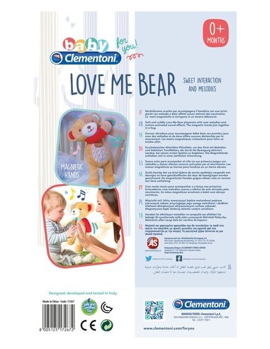 Clementoni 17267 peluche