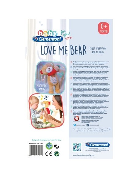Clementoni 17267 peluche