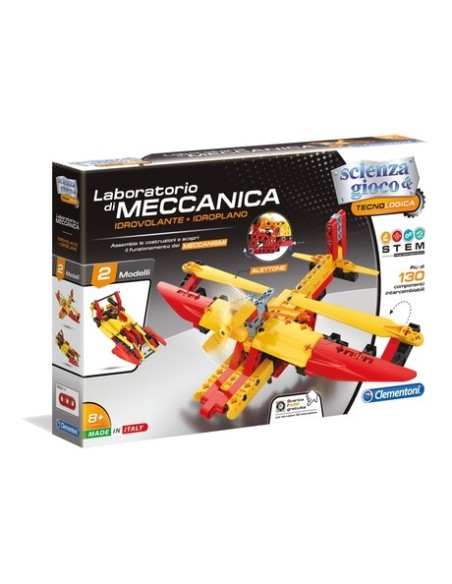 Clementoni Laboratorio di Meccanica - Idrovolante + Idroplano