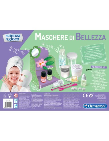 Clementoni Scienza e Gioco - Maschere di bellezza