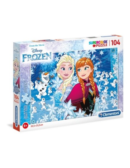 Clementoni Disney Frozen Puzzle 104 pz Cartoni