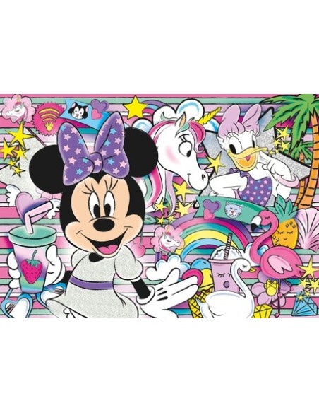 Clementoni Disney Minnie Puzzle 104 pz Cartoni