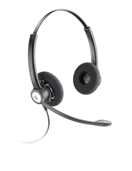 POLY Entera HW121N-USB Auricolare Cablato A Padiglione Ufficio USB tipo A Nero