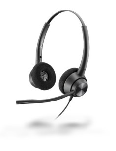 POLY EncorePro 320 Auricolare Cablato A Padiglione Ufficio Nero