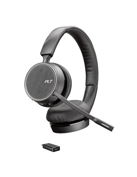 POLY 4220 Office Auricolare Wireless A Padiglione Ufficio Bluetooth Nero