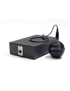 POLY 2200-23810-001 microfono Nero Microfono da conferenza