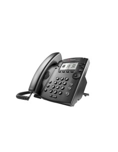 POLY 301 telefono IP Nero 6 linee LCD