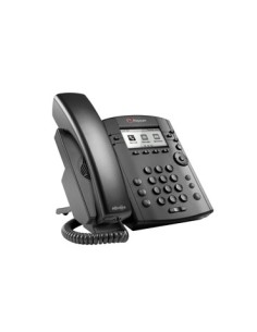 POLY 301 telefono IP Nero 6 linee LCD 2