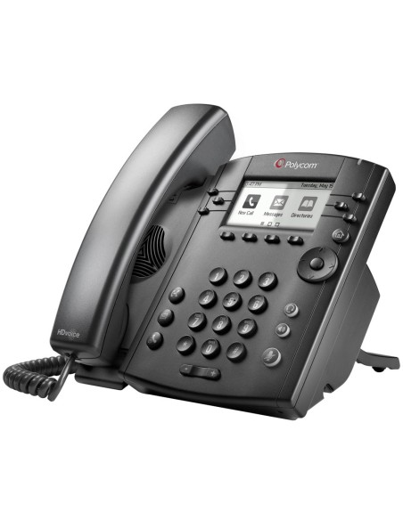 POLY 311 telefono IP Nero 6 linee LCD