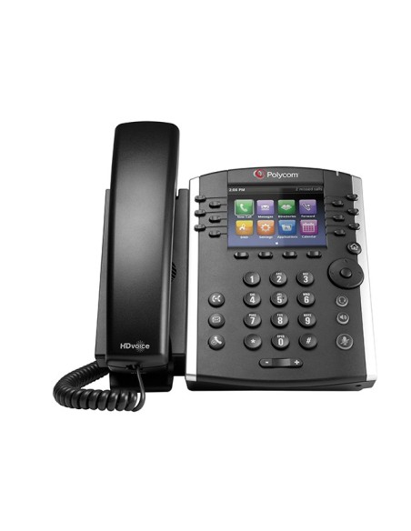 POLY 401 telefono IP Nero 12 linee TFT
