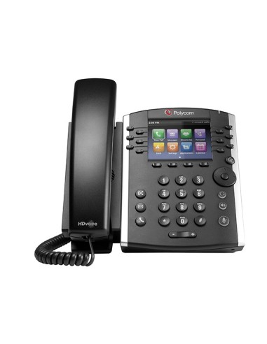 POLY 411 telefono IP Nero 12 linee TFT