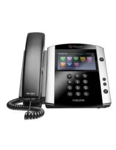 POLY 601 telefono IP Nero 16 linee LCD