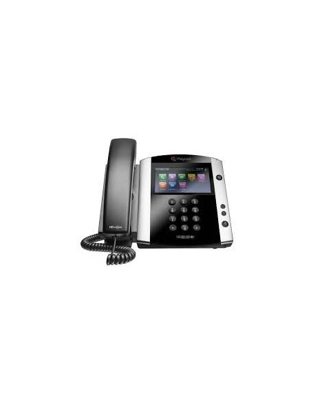 POLY 601 telefono IP Nero 16 linee LCD