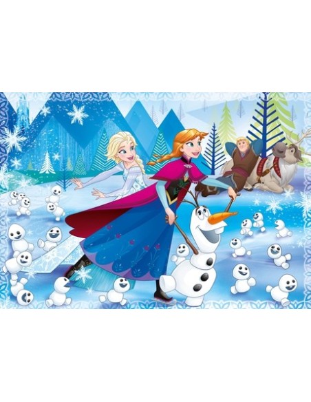 Clementoni 23701 puzzle Puzzle di contorno 104 pz Televisione film