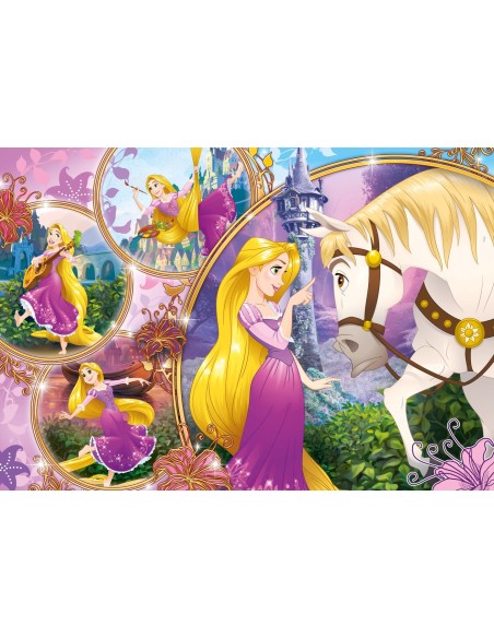 Clementoni Tangled Puzzle 24 pz Cartoni