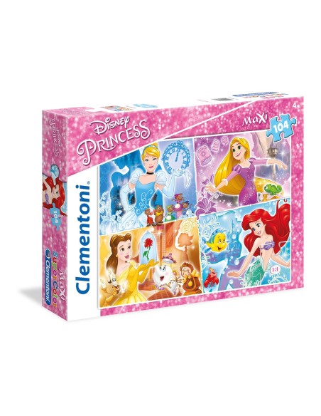Clementoni Disney Princess Puzzle 104 pz Cartoni Clementoni Disney Princess Puzzle 104 pz Cartoni