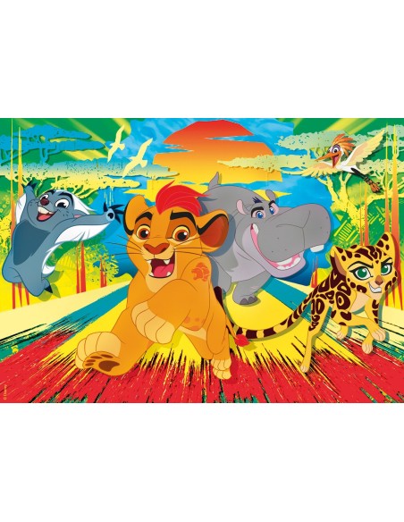 Clementoni Lion Guard Puzzle 24 pz Cartoni