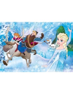 Clementoni 24482 puzzle Puzzle di contorno 24 pz Inverno 2