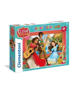 Clementoni Disney Elena d'Avalor Puzzle di contorno 60 pz Cartoni