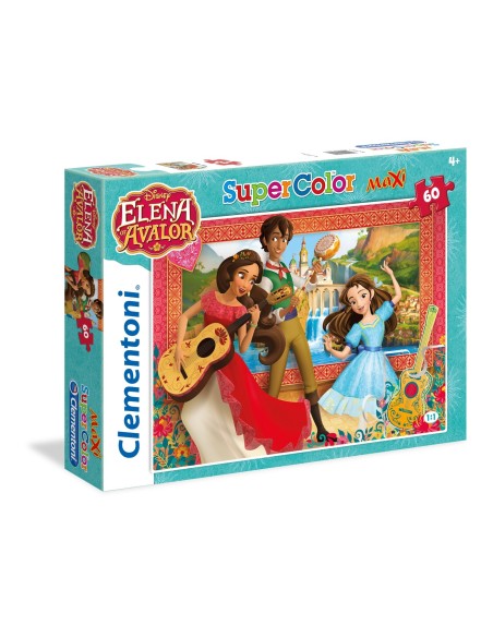 Clementoni Disney Elena d'Avalor Puzzle di contorno 60 pz Cartoni