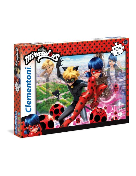 Clementoni Miraculous Puzzle 104 pz Cartoni