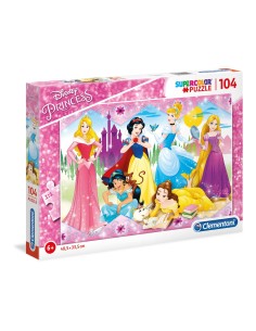 Clementoni Disney Princess Puzzle 104 pz Cartoni