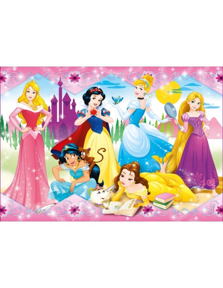 Clementoni Disney Princess Puzzle 104 pz Cartoni