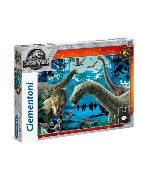 Clementoni Jurassic World Puzzle 104 pz Dinosauri