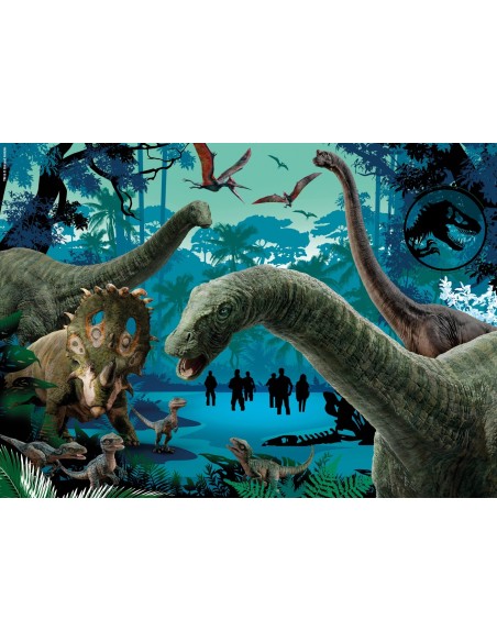 Clementoni Jurassic World Puzzle 104 pz Dinosauri