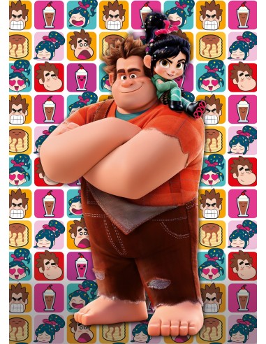 Clementoni Ralph Breaks the Internet Puzzle 104 pz Cartoni