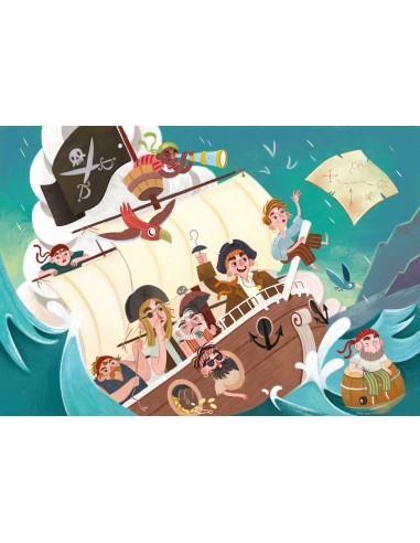 Clementoni The Pirates Puzzle 104 pz Occupazioni