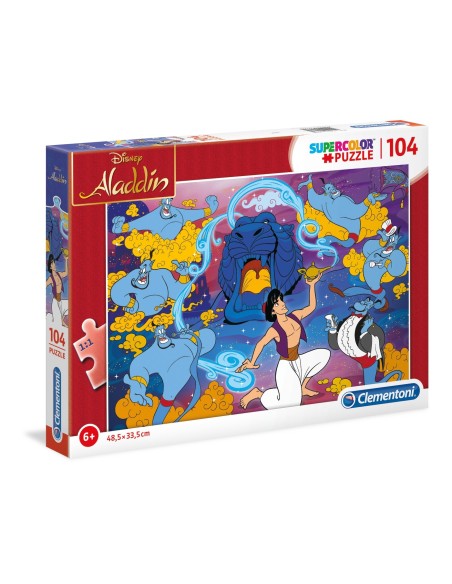 Clementoni Aladdin Puzzle 104 pz Cartoni