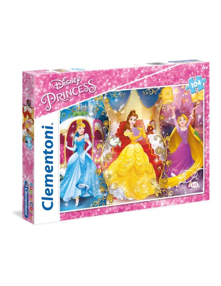Clementoni Disney Princess Puzzle di contorno 104 pz Cartoni