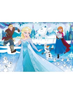 Clementoni Frozen Puzzle Cartoni 2