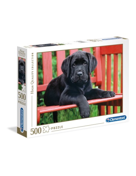 Clementoni The Black dog Puzzle 500 pz Animali