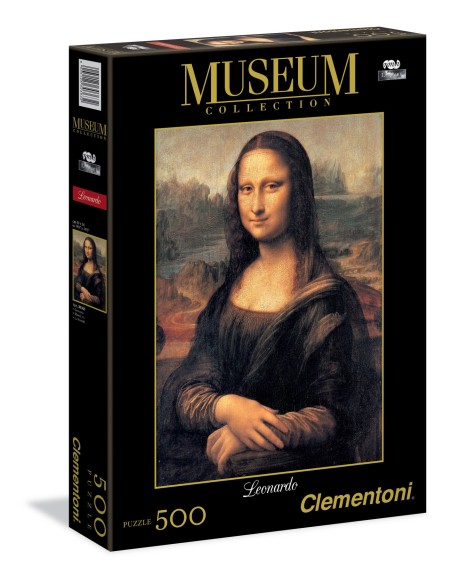 Clementoni Leonardo Gioconda Puzzle di contorno 500 pz Arte