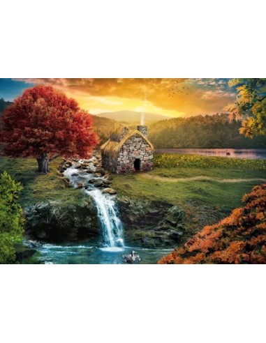 Clementoni Mirage Puzzle di contorno 1500 pz Landscape