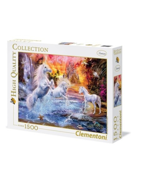 Clementoni WILD Puzzle di contorno 1500 pz Animali