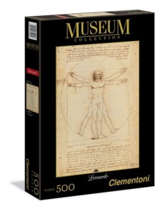 Clementoni 35001 puzzle Puzzle di contorno 500 pz Arte