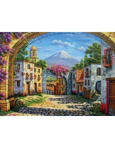 Clementoni The Volcano Puzzle 500 pz Arte 2