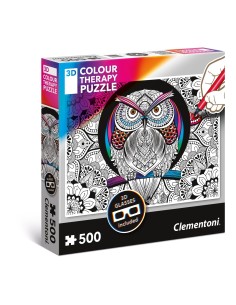 Clementoni Owl - 500 pezzi
