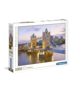 Clementoni Tower Bridge Puzzle di contorno 1000 pz Arte