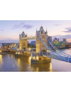Clementoni Tower Bridge Puzzle di contorno 1000 pz Arte 2