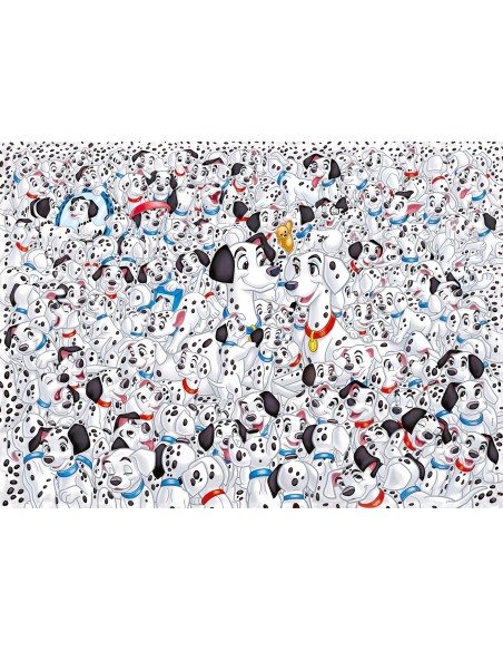 Clementoni 101 Dalmatians Puzzle 1000 pz Cartoni