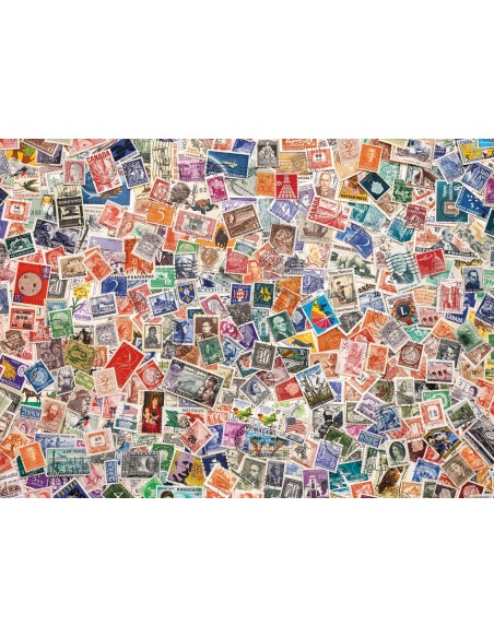 Clementoni Stamps Puzzle 1000 pz