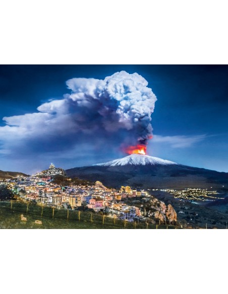 Clementoni Etna Puzzle 1000 pz Arte
