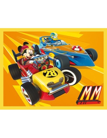 Clementoni Disney Mickey and the Roadster Racers Puzzle a blocchi 12 pz Cartoni